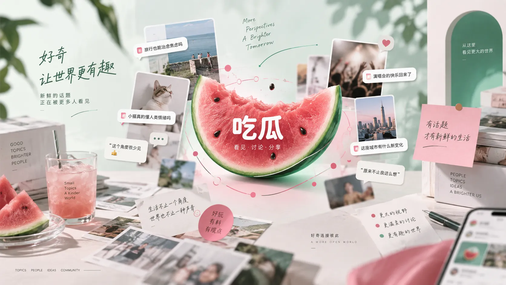 娱乐热点内容浏览画面